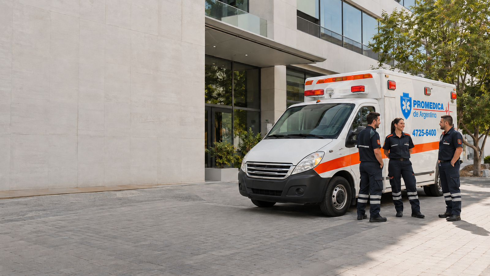 Ambulancia y equipo médico Promedica